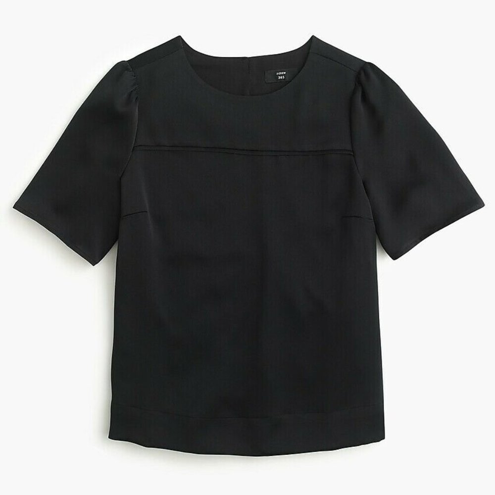 J.Crew Hammered Satin Top